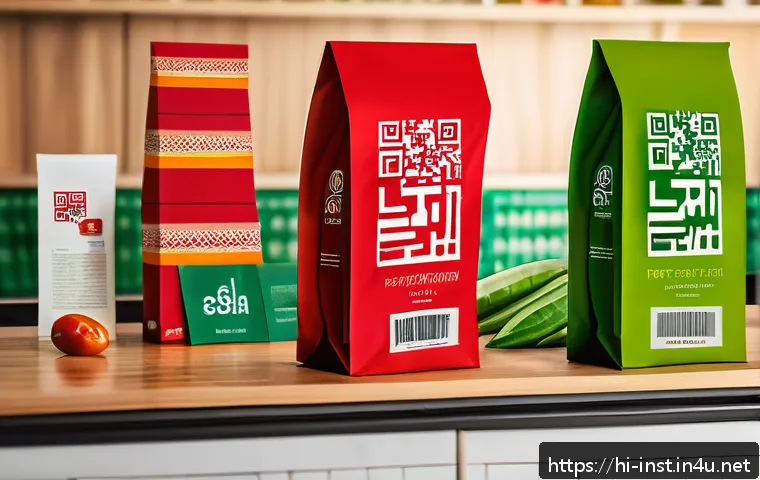인스턴트 식품 패키지 디자인 - A vibrant instant food package design featuring a bold red and fresh green color scheme that symboli...